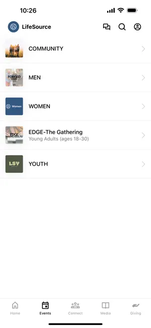 LifeSource CC Lindale screenshot 2