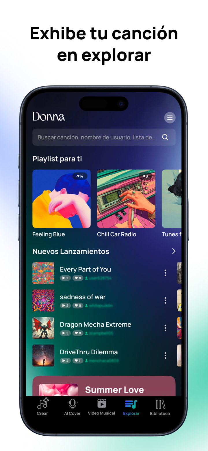 Donna IA Crea Música Canciones screenshot 6