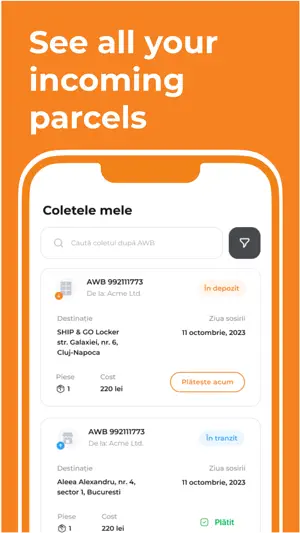 Cargus Mobile screenshot 3