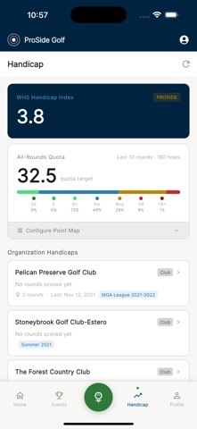 ProSide Golf App Screenshot 2 of 8