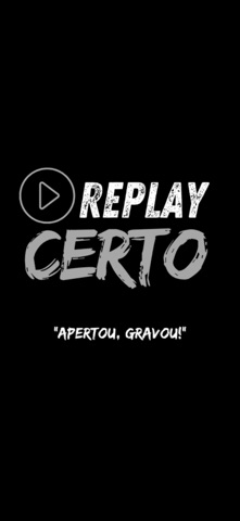 Replay Certo iPhone screenshot