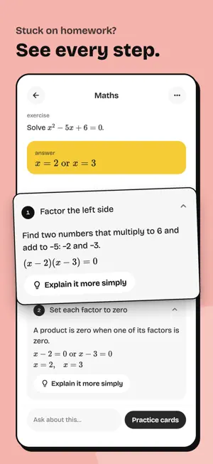 Versper: AI Flashcards & Quiz screenshot 2
