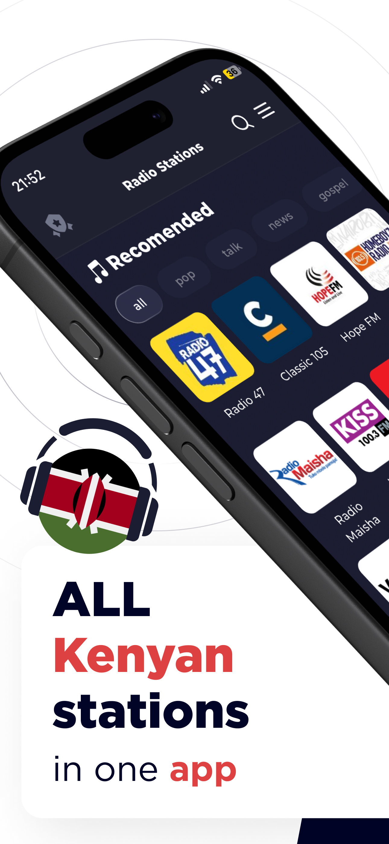 Radio Kenya FM AM Online Live