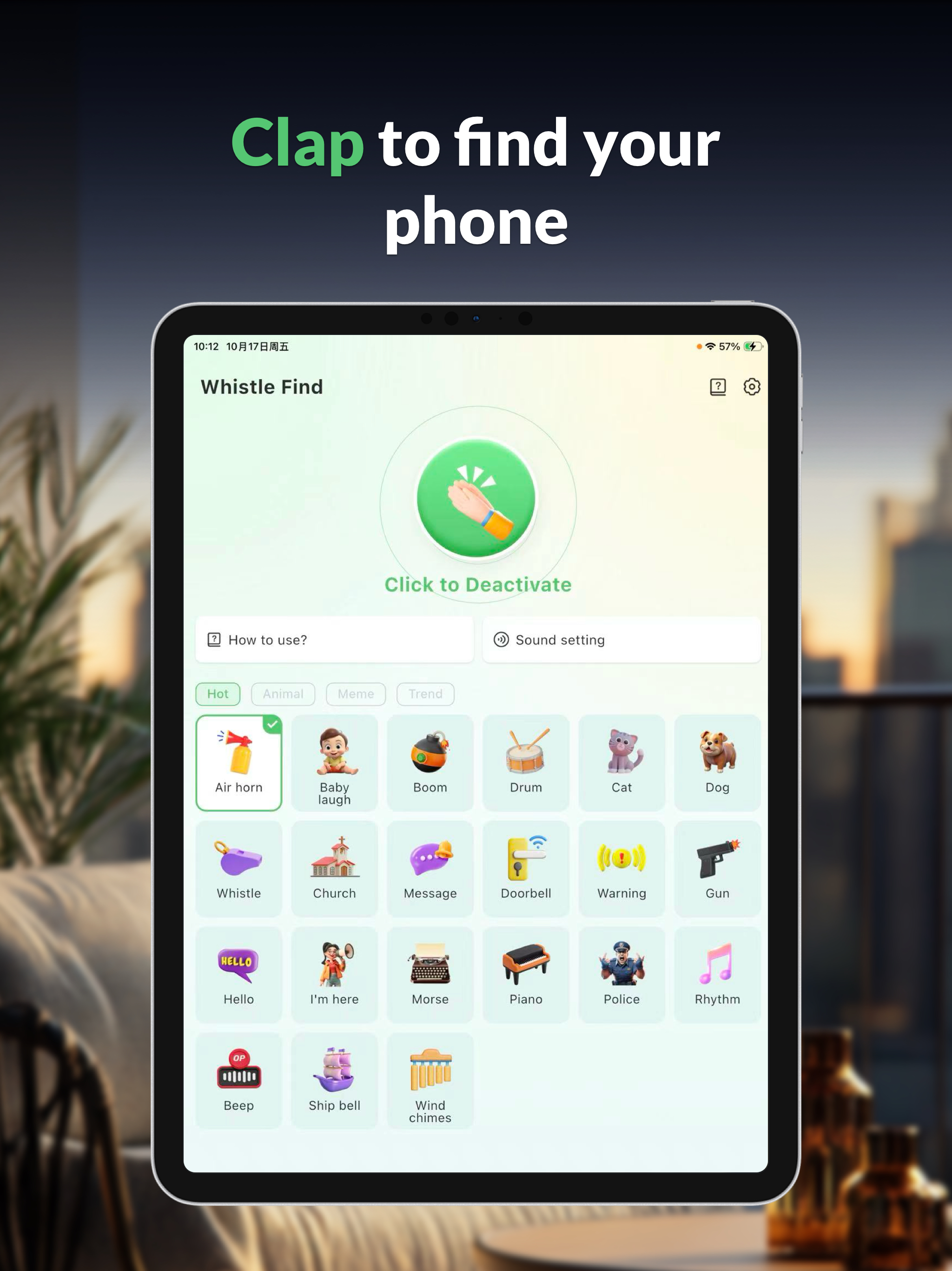 Whistle - Find phone by clap screenshot 7
