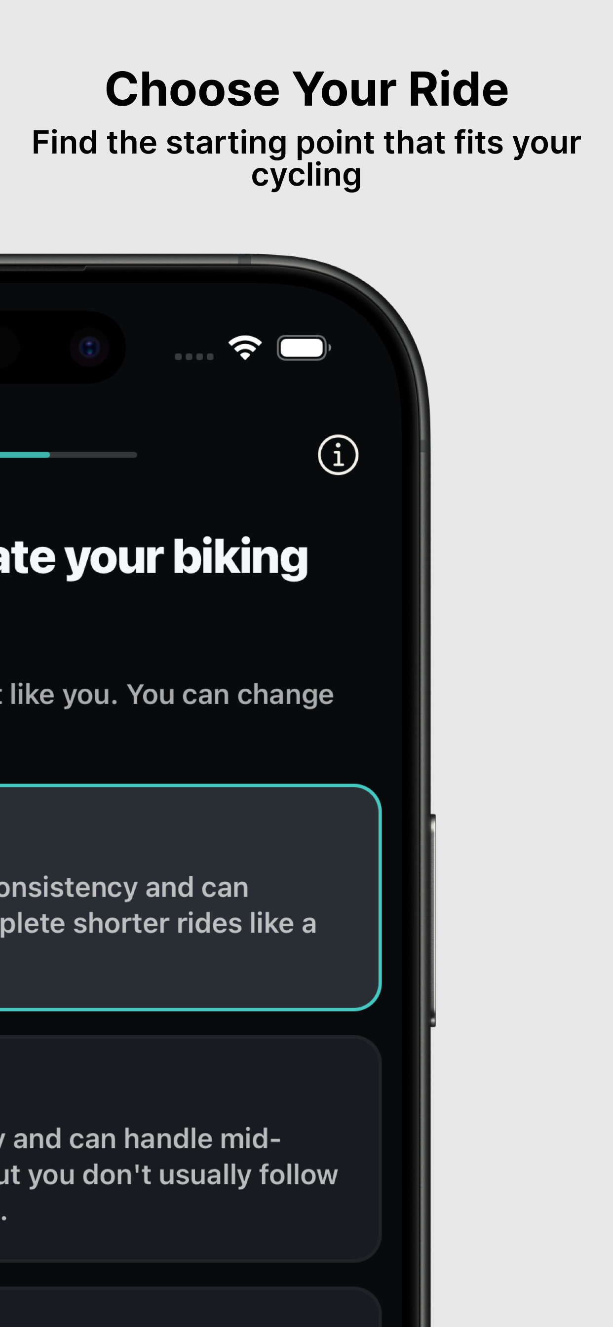 Vali: Biking Plans & Coach screenshot 5