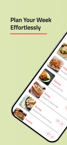 yufeed meal planner & recipes Screenshot 4 of 8