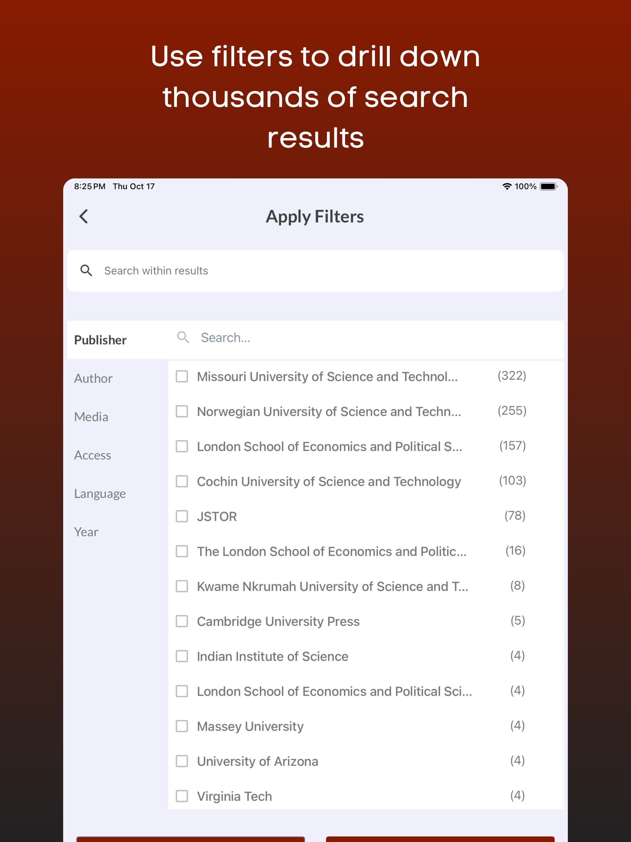 NLU Delhi eLibrary screenshot 10