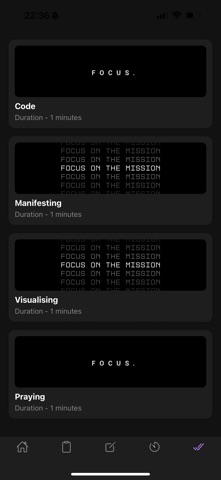 Focus- Track. Improve. Repeat. screenshot
