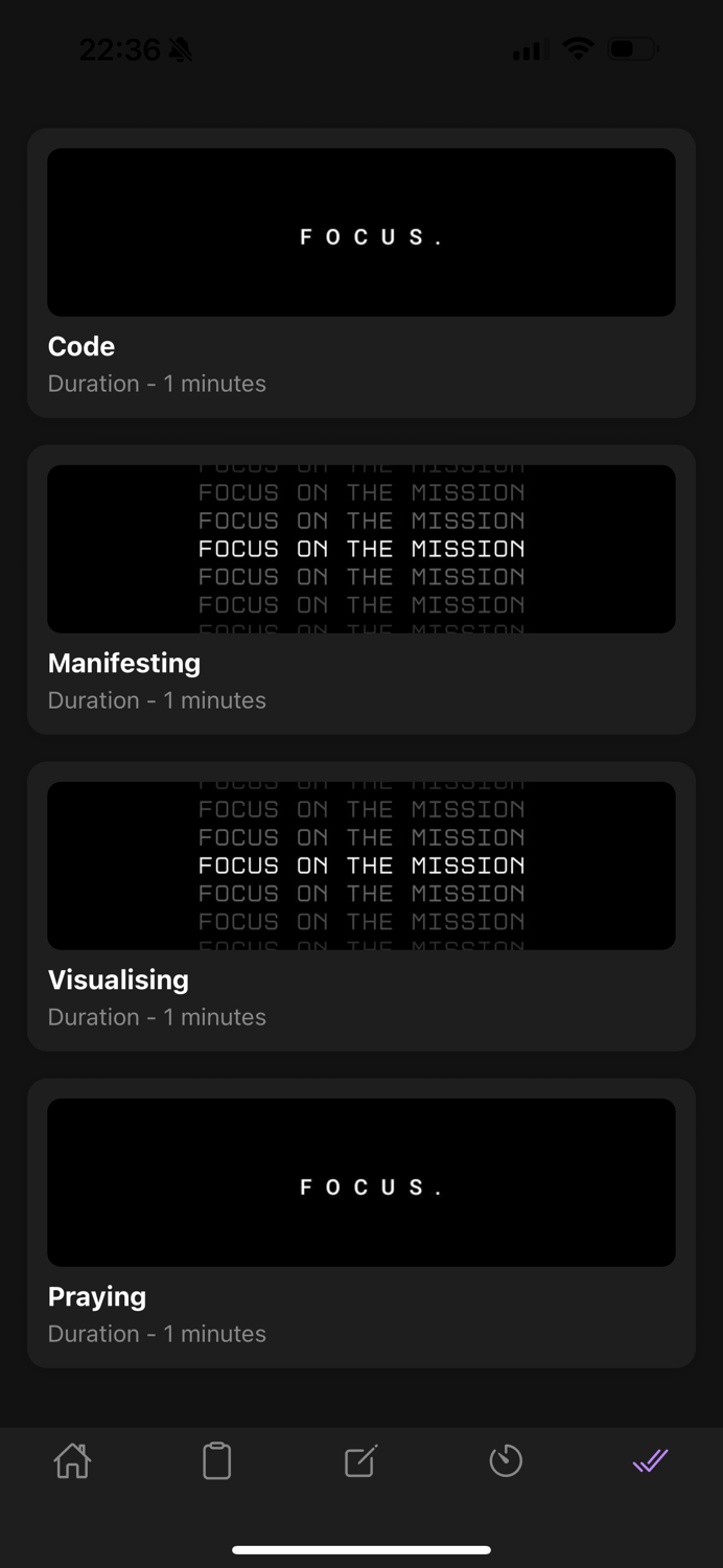 Focus- Track. Improve. Repeat.