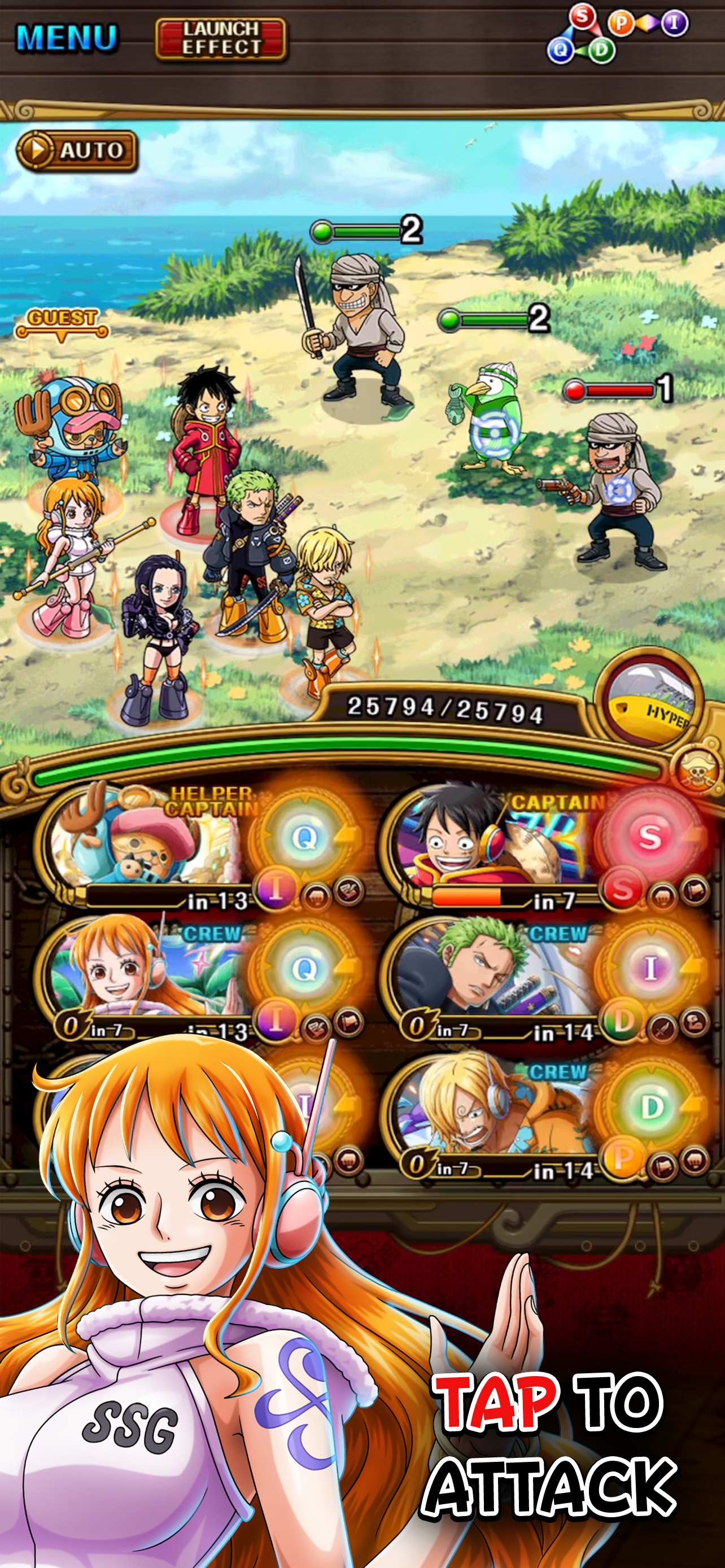 ONE PIECE TREASURE CRUISE-RPG