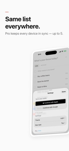 Runn: To-Do List & Widget Screenshot 5 of 5