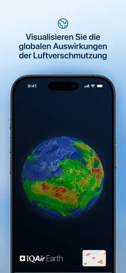 Screenshot von IQAir AirVisual | Luftqualität auf dem iPhone 5