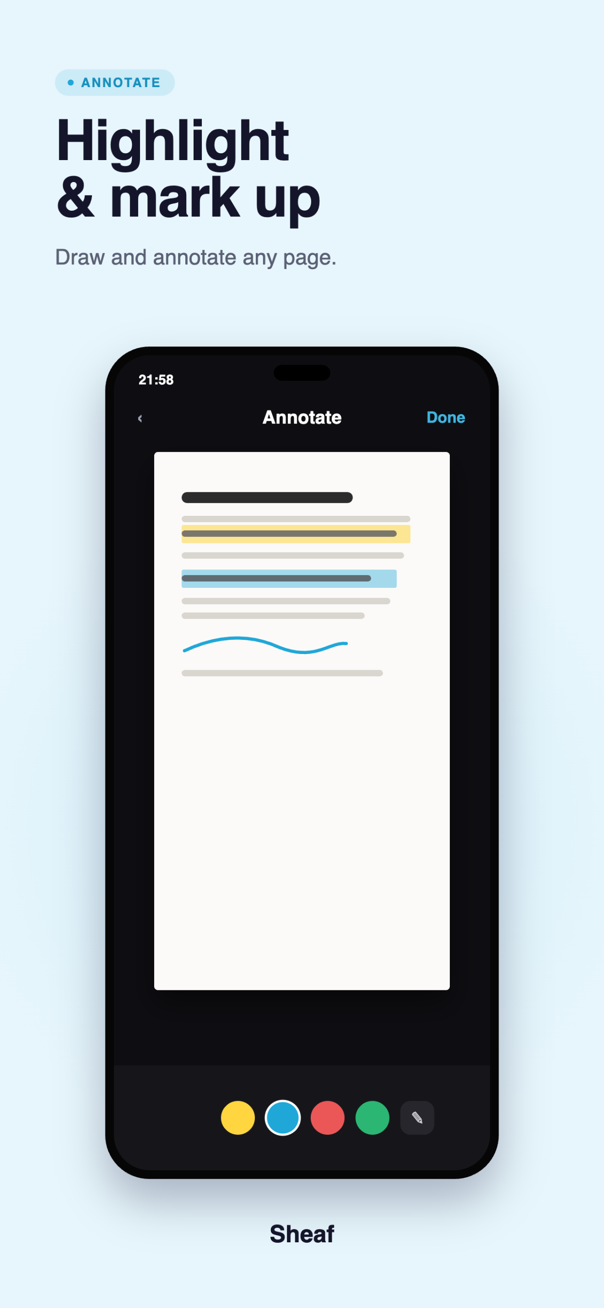 Sheaf - PDF Scanner & Editor screenshot 5