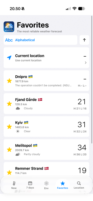 WeatherBlend Screenshot 4 of 8
