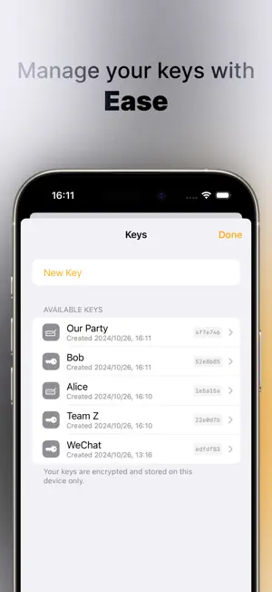 Whisper - Text Encryption screenshot 2