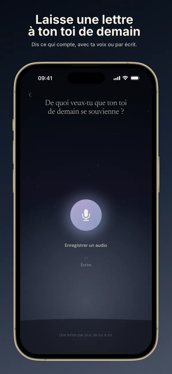 Screenshot #2 pour Lettre à demain