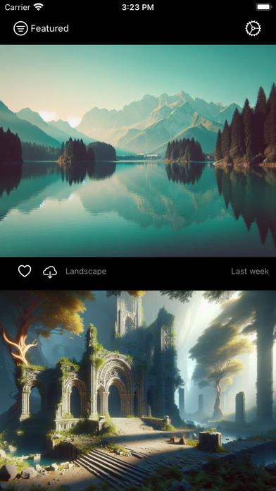 Daily AI Wallpaper Screenshot