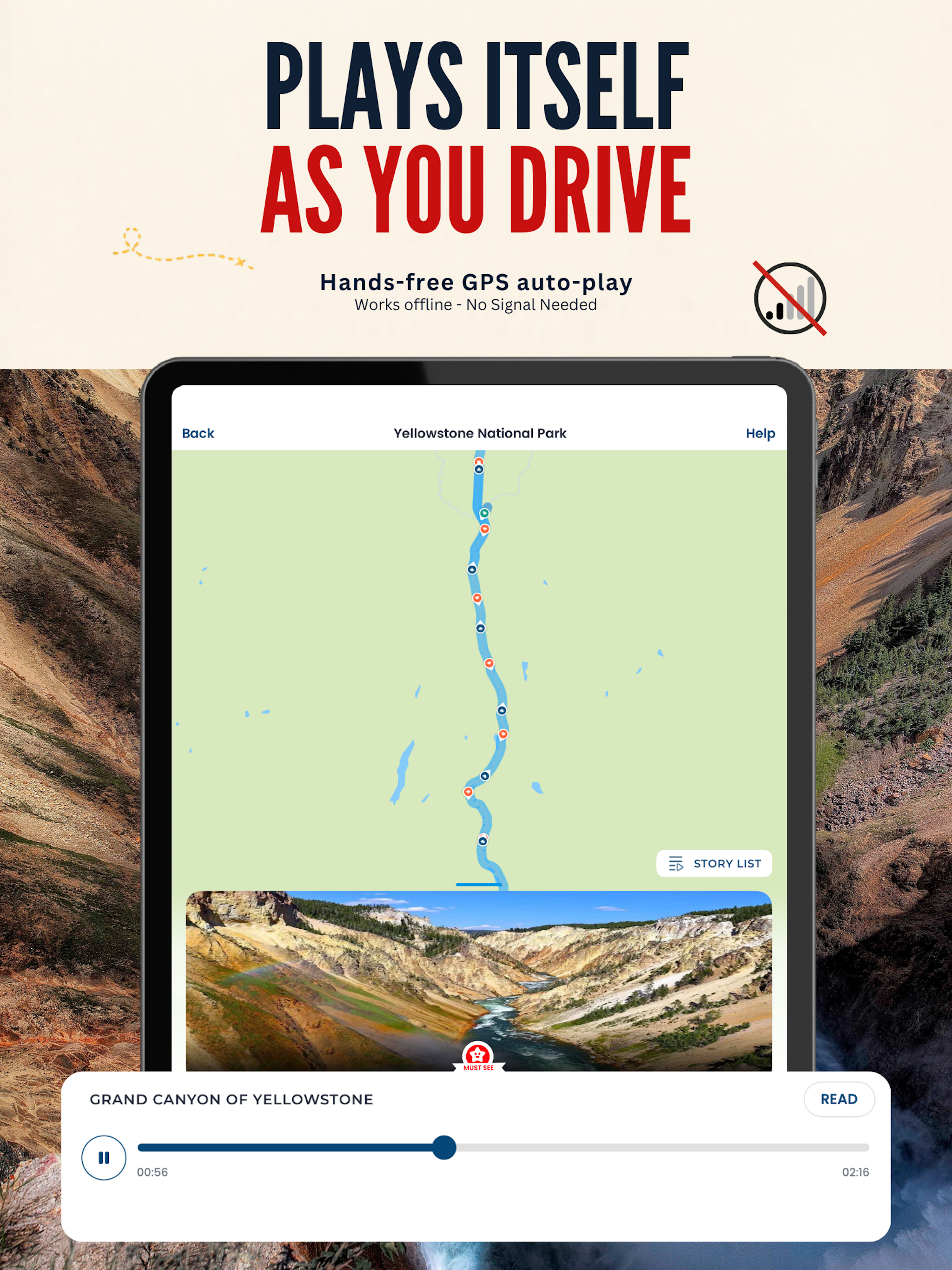 Yellowstone Audio Tour Guide