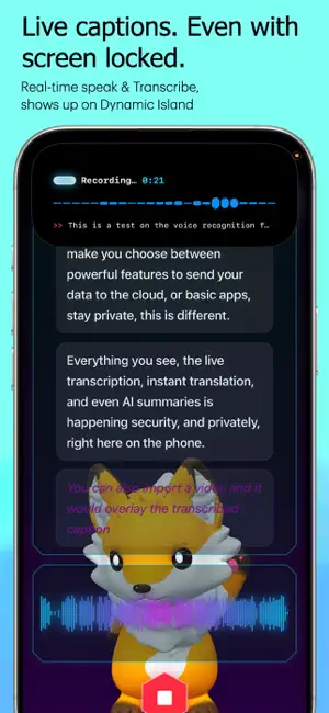Transcribee: AI Voice to Text screenshot 1