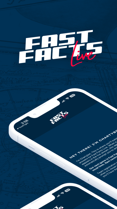 Chartybot - Fast Facts Live iPhone screenshot 1 - Entertainment app
