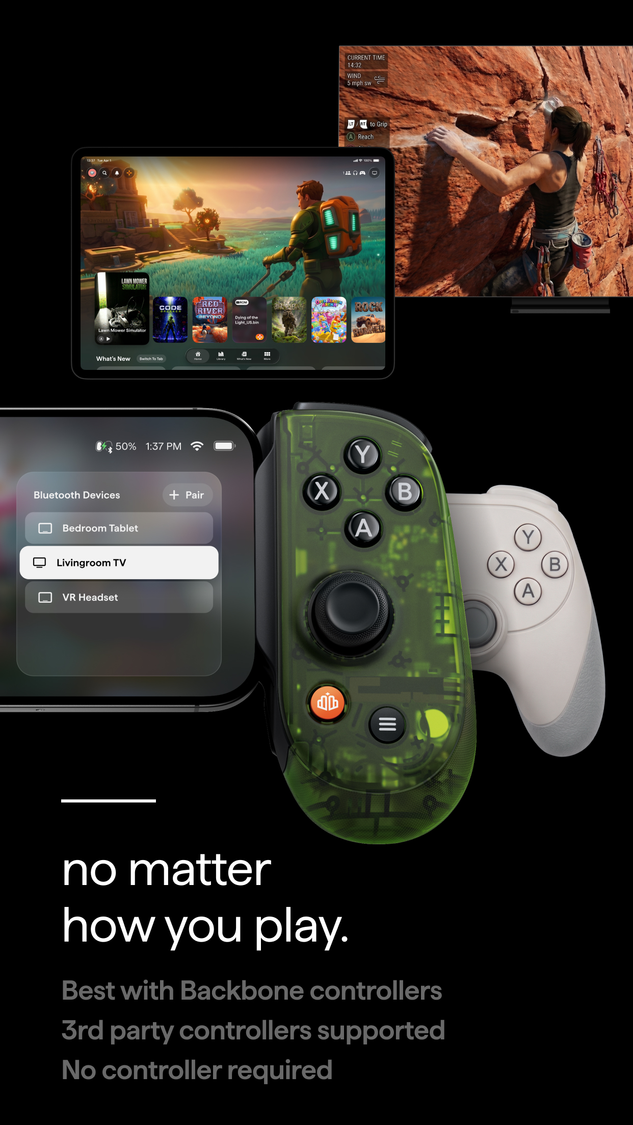 Backbone — Next-Level Play App Store screenshot