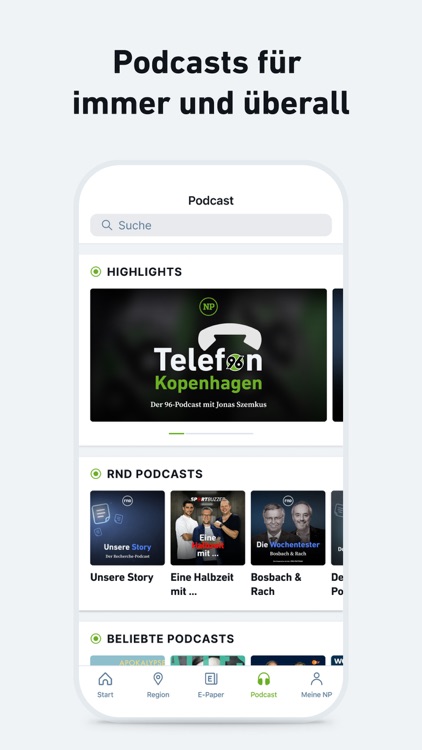NP - Nachrichten und Podcast screenshot-7