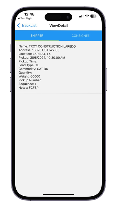 App screenshot