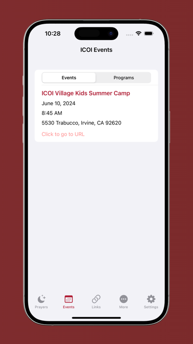Islamic Center of Irvine Screenshot