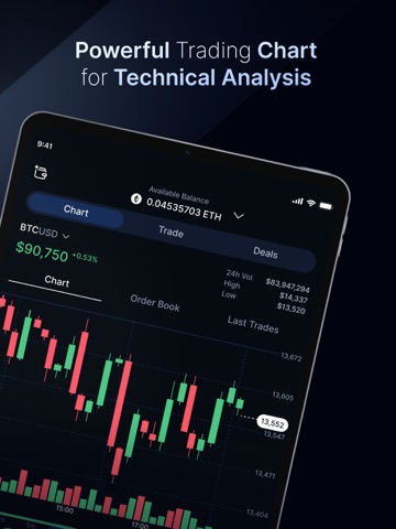 Margex – Up to 100x Leverage iPad screenshot