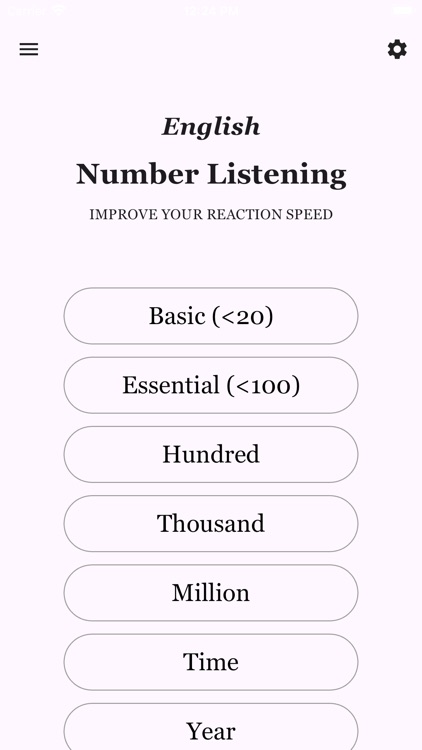 Number Listening