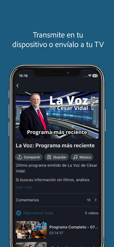 César Vidal TV screenshot 3 of 3