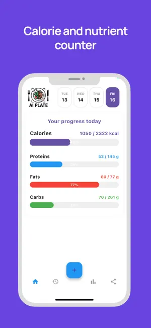 AIplate: Food Calorie Counter screenshot 2