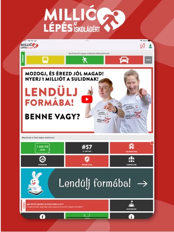 MillióLépés App Store preview screenshot 10