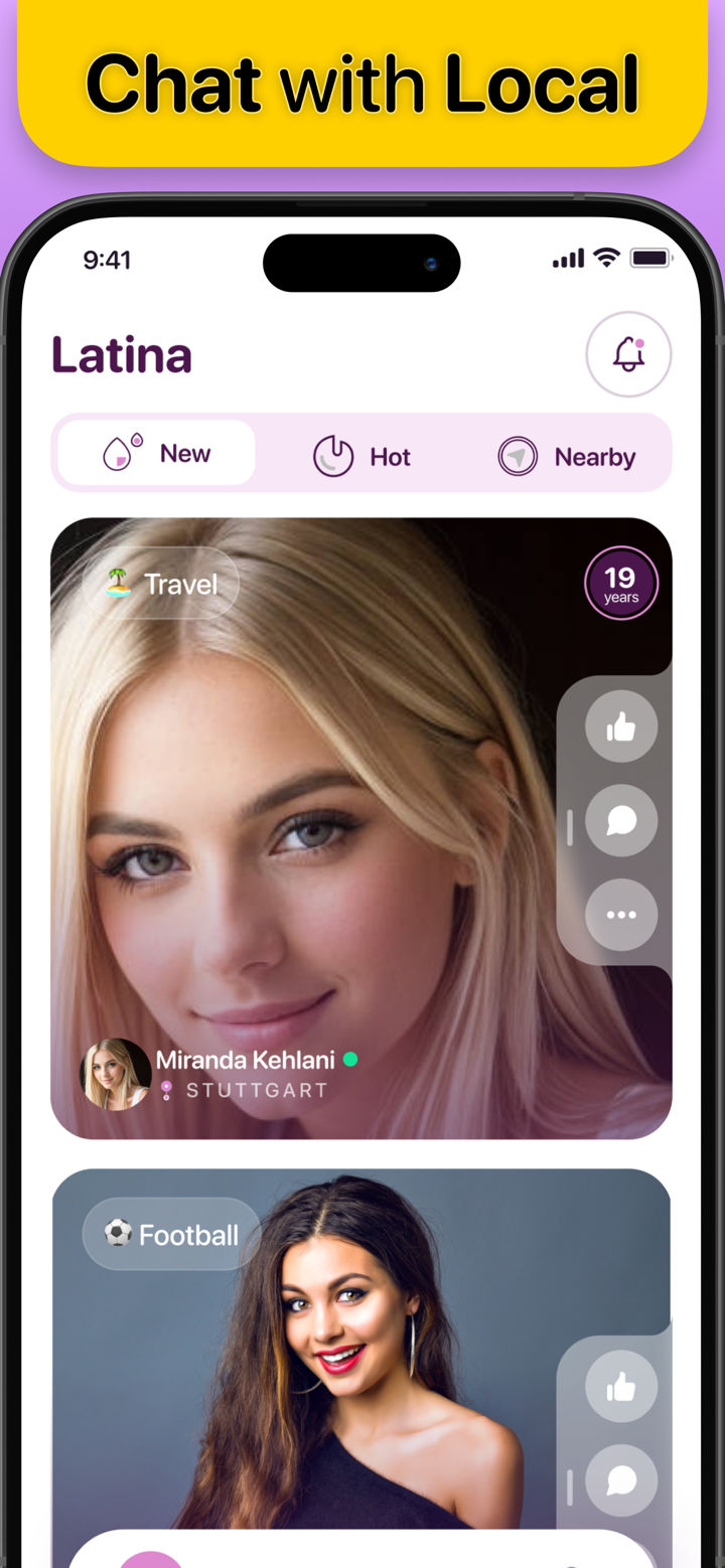 Latina Dating : Chat & Meet screenshot 2