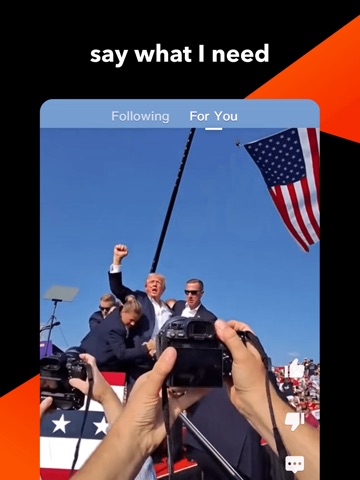 WeAM: Videos, Truth & Social iPad screenshot