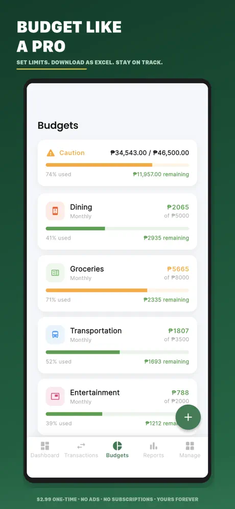 Budget SMARTLY Finance Tracker screenshot 6