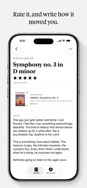 Opus Journal screenshot 3