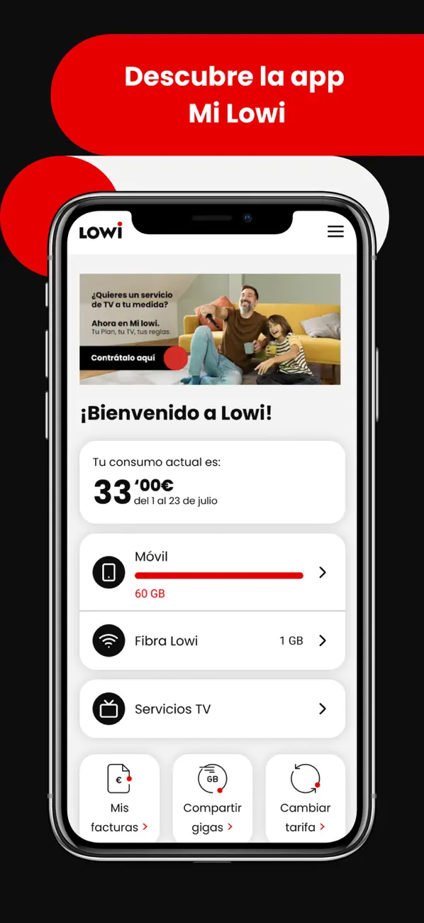 #1. Mi Lowi (iOS) By: Lowi.es