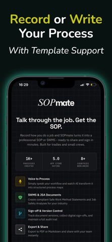 SOPmate: Process, SOPs & SWMS screenshot