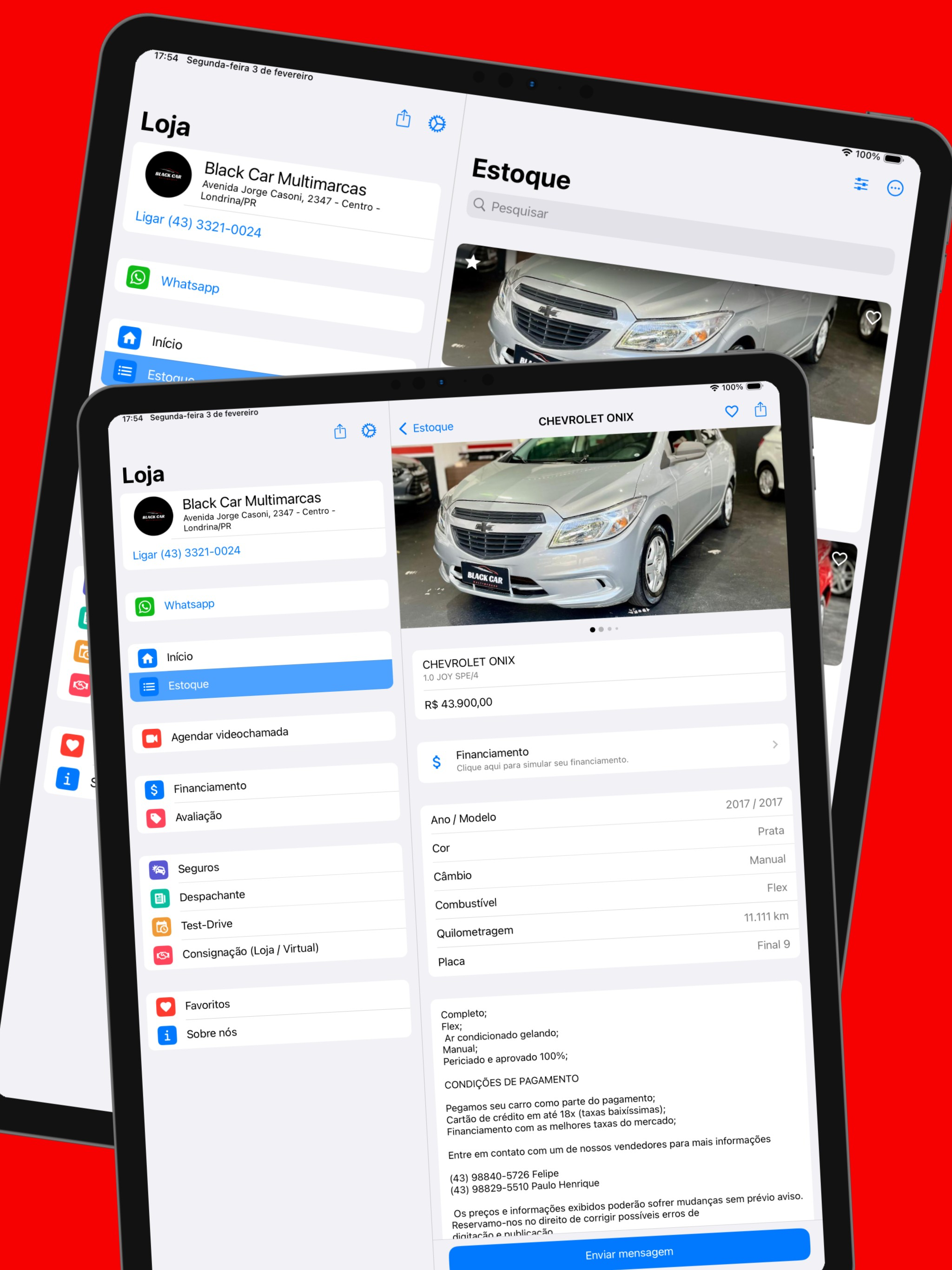 Black Car Multimarcas screenshot 6