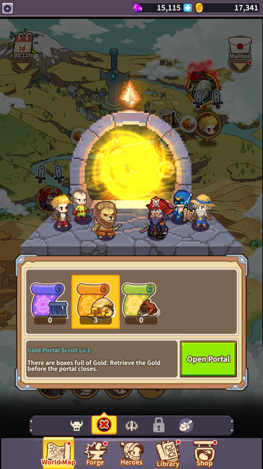 #6. King Smith : Forgemaster Quest (iOS) Przez: Indie Cat Co.