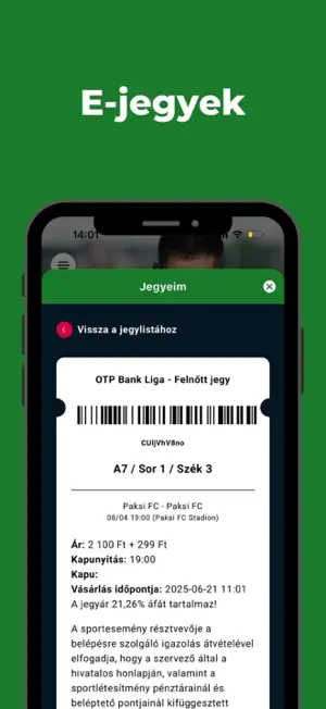 Paksi FC screenshot 3