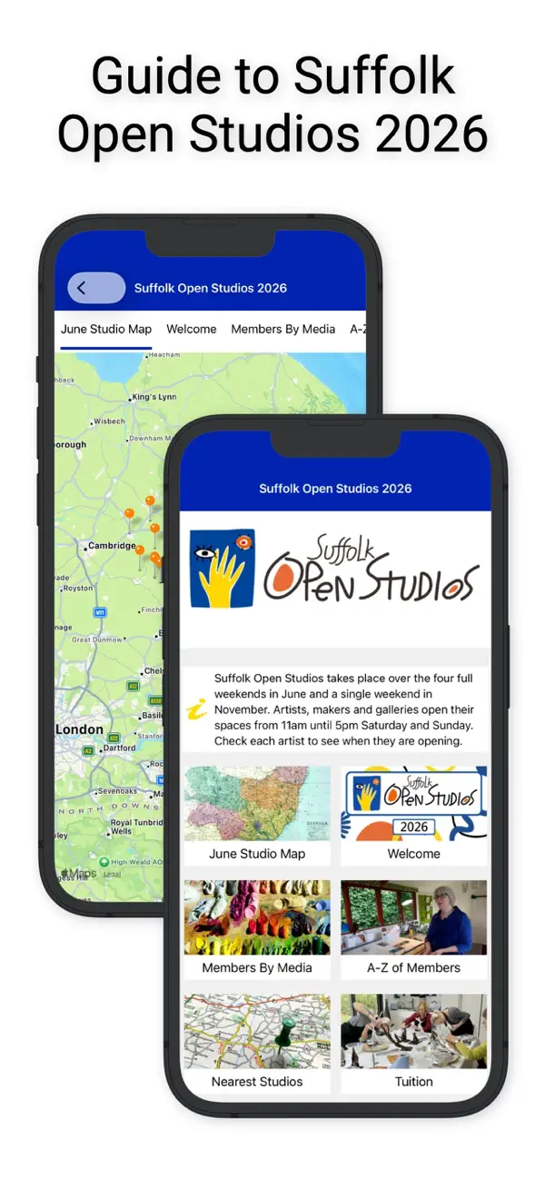 Screenshot #1 pour Suffolk Open Studios 2026