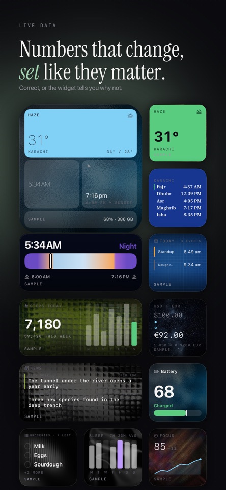 Elements - Aesthetic Widgets screenshot 2