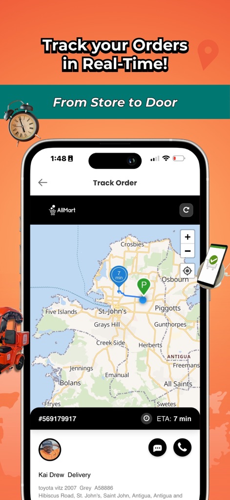 AllMart - Local Marketplace - allmart-real-time-order-tracking