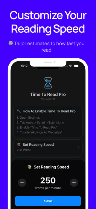 Time to Read Pro Screenshot 3 of 6