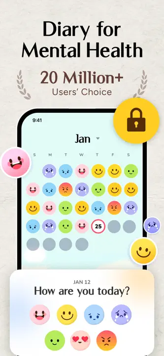 Diary with Lock: Diary Journal : capture d’écran 1 sur 10
