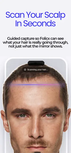 Folicx: Hair Health Tracking screenshot 1