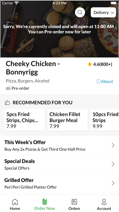 Cheeky'z Bar & Grill Screenshot