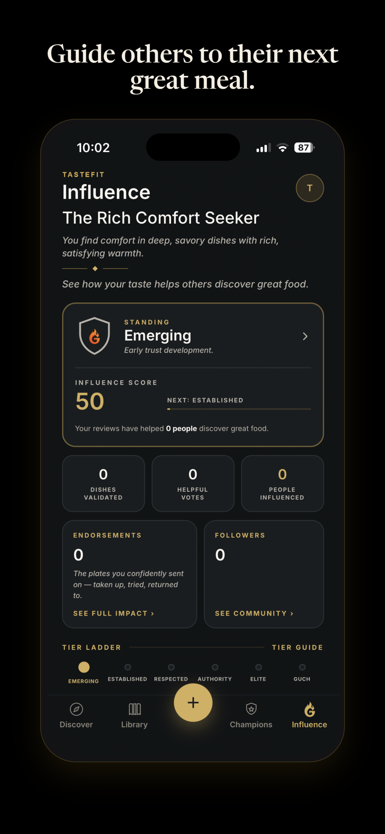 TasteFit screenshot 4